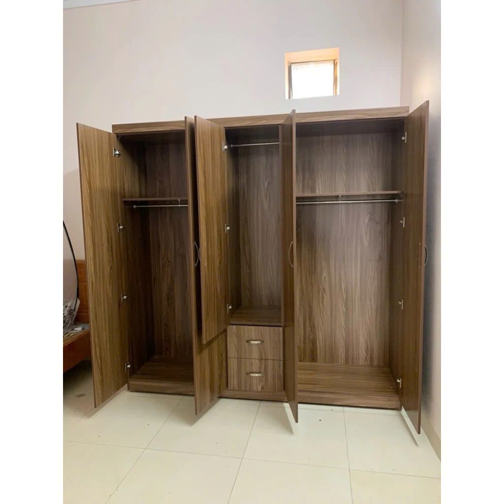 Tủ Quần Áo Gỗ Công Nghiệp Hiện Đại 5 Cánh TT-MDF549