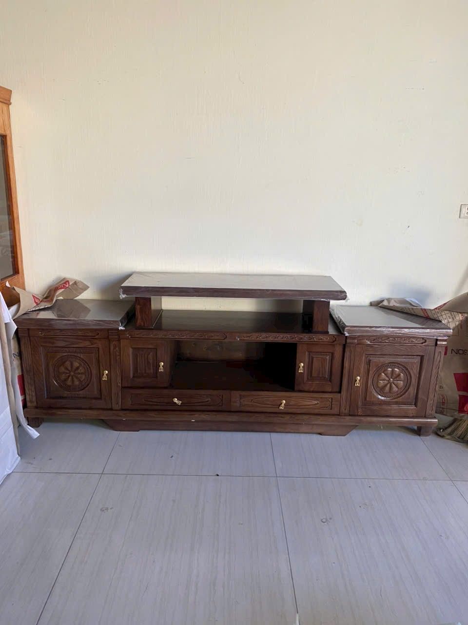 Kệ Tivi Phòng Khách Gỗ Sồi Hiện Đại TT-KTV545