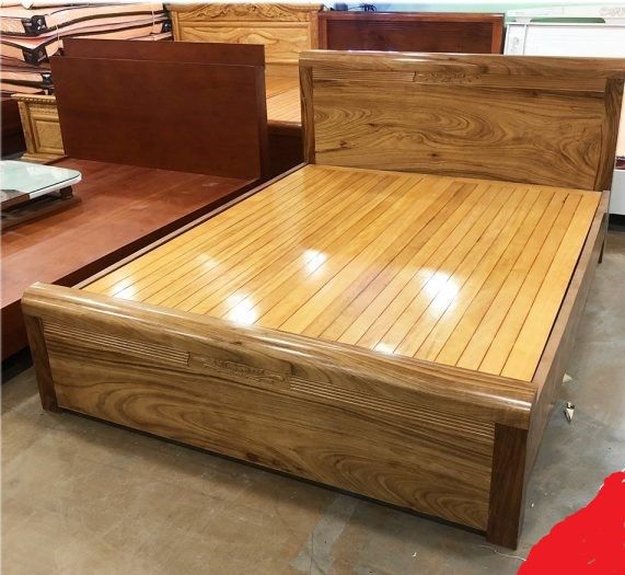 Giường Ngủ Gỗ Hương Xám Phản Nan  TT-G548