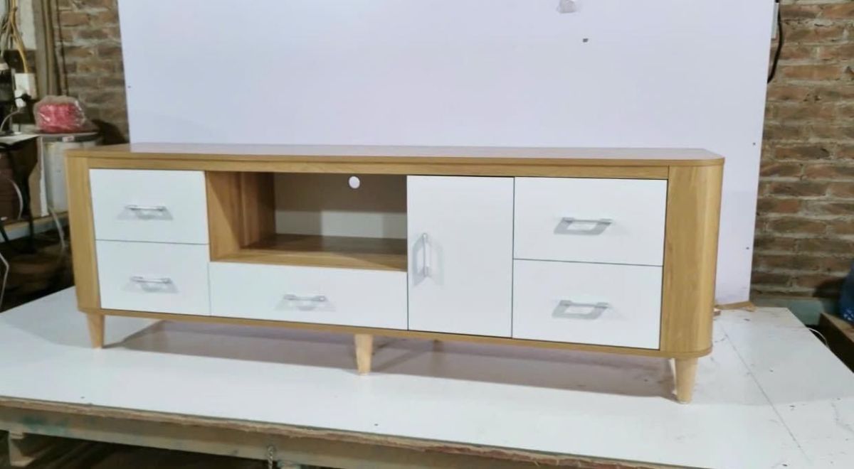 Kệ Tivi MDF Bo Viền Hiện Đại 1m8 TT-MDF568
