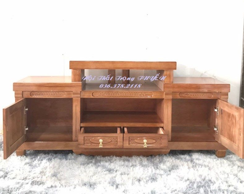 Kệ Tivi Xoan Đào Hiện Đại TT-KTV137