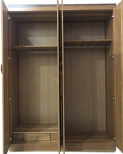 Tủ Quần Áo Gỗ Công Nghiệp Hiện Đại 4 Cánh TT-MDF37