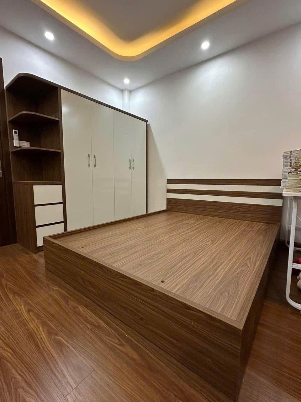 Bộ Giường Tủ Hiện Đại Công Nghiệp Giá Rẻ TT-MDF560