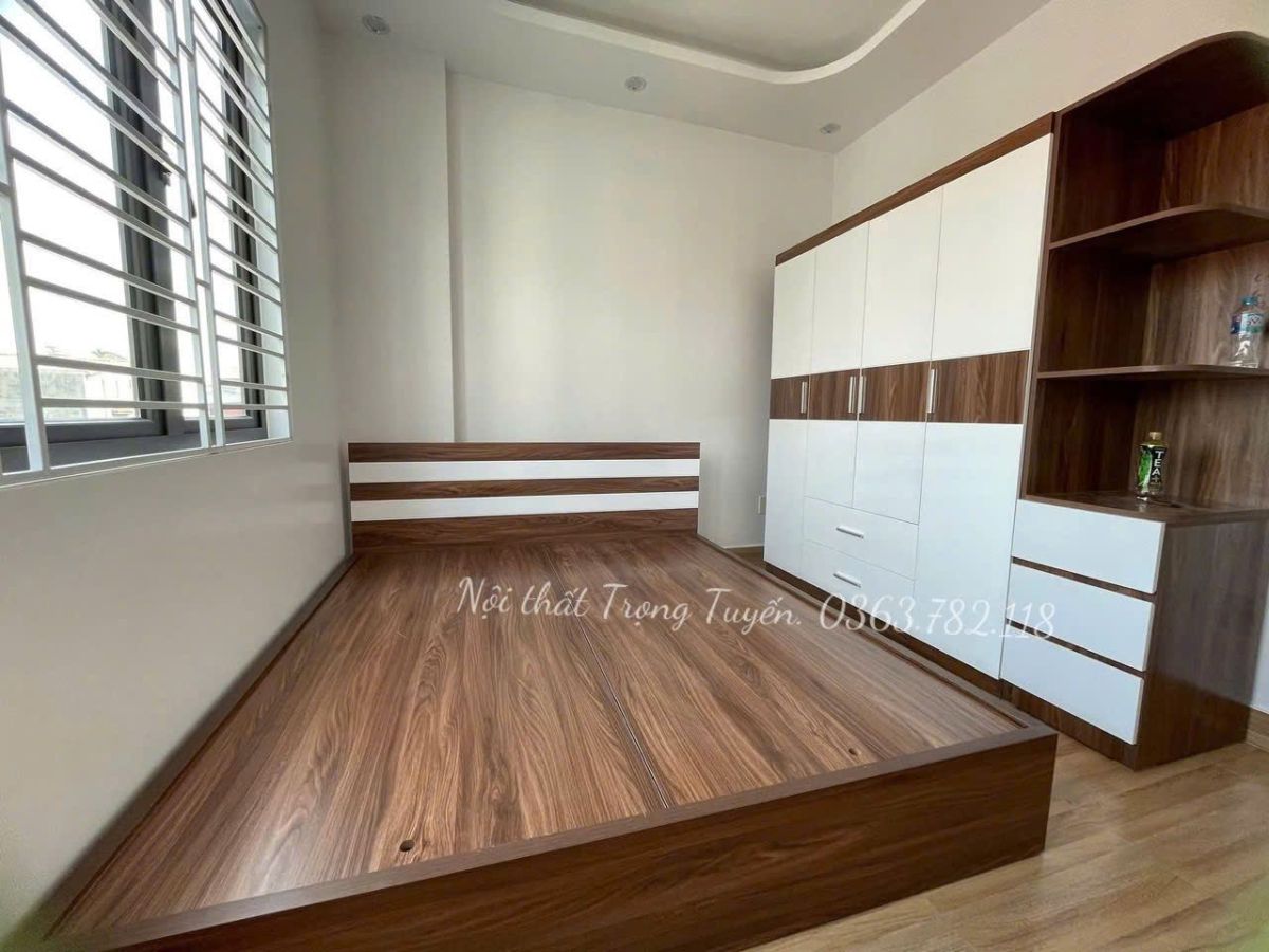 Combo Giường Tủ MDF Giá Rẻ Hiện Đại TT-MDF 553
