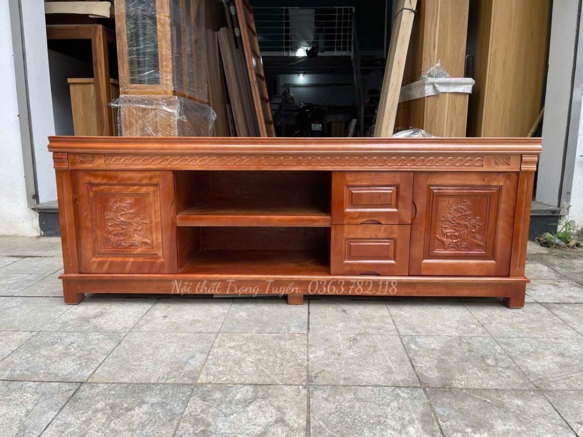 Kệ Tivi Xoan Đào Hiện Đại TT-KTV559