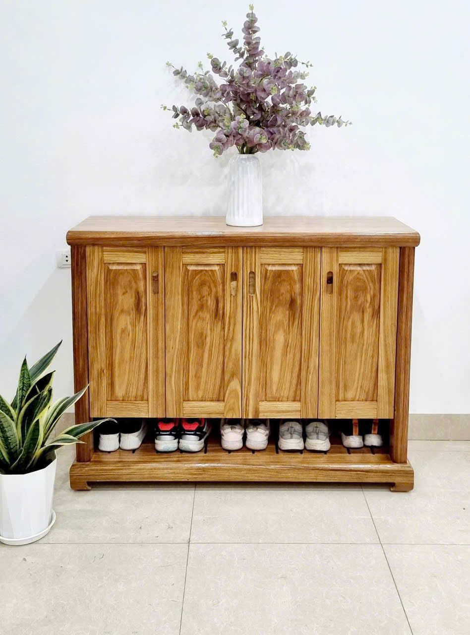 Tủ Giày Hiện Đại Gỗ Hương Xám TT-TG573